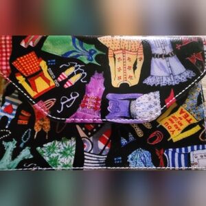 SYDNEY LOVE FASHION DRESS DESIGN FOLDED WALLET, NEVER USED